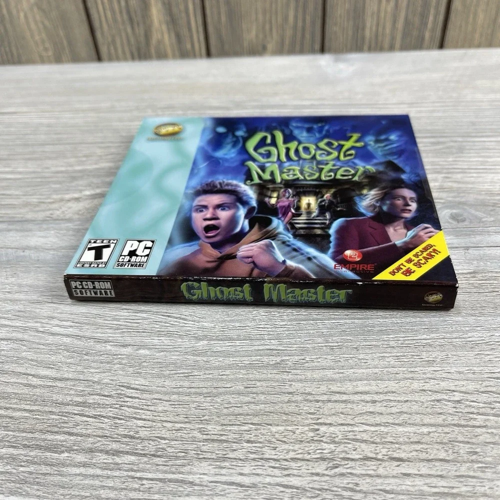 Ghost Master PC CD Rom Game Pc Video Game New SEALED